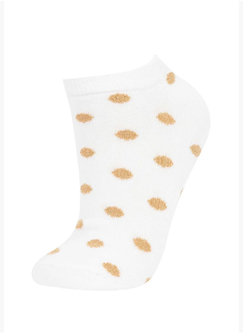 ديفاكتو 3 Pack Printed Footie Low Cuts