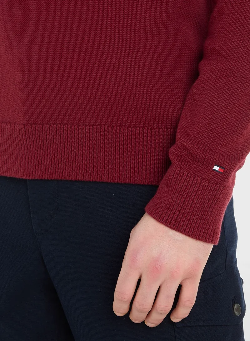 TOMMY HILFIGER Logo Crew Neck Sweater