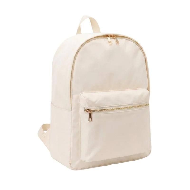 The Happy Tribe  Cream School Backpack  | Best Price UAE
