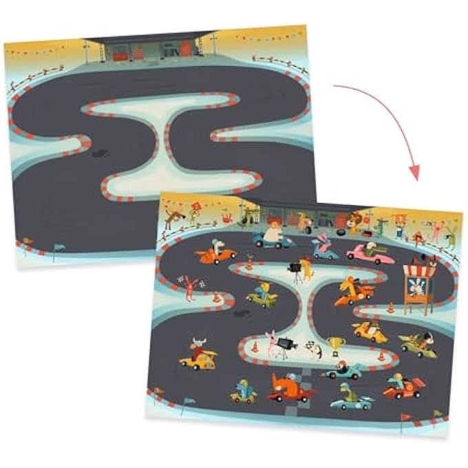 DJECO RUB ON TRANSFERS - ASPHALT - Image 1