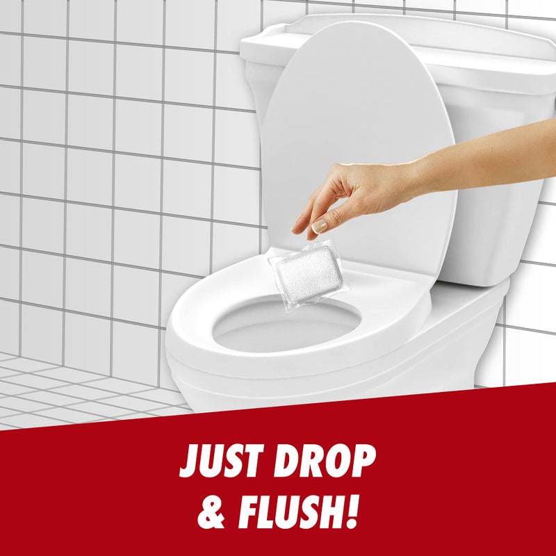 Drano Advanced Septic Tank Treatment, Prevents Septic Backup from Solid Waste, Paper, Oil, and Grease, 3 Pouches, 4.5 oz (Pack of 2) - Image 2