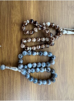 General 2 Pack/33 Glass Prayer Beads /Tasbih/10mm  - Image 3