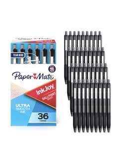 Paper Mate Inkjoy 300Rt Retractable Ballpoint Pens, Medium Point (1.0Mm), Black, Pack Of 36, Ideal For Office Supplies, Journaling, And Writing Accessories  - Image 1