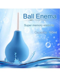 Generic 160ml Blue Enema Ball Unisex Enema Cleaner 