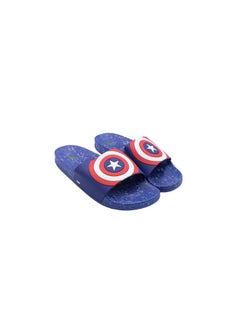 CUBS Captain America Print Everyday Wear Eco-Friendly Pvc Slides For Men Lightweight Easy To Wash And Anti-Slip Soles  - Image 1