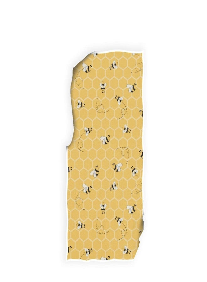 Wamika Funny Bees Honey Hand Bath Towel Shower Towels Set Yellow Bumblebee Beehive Kitchen Hanging Gym Fingertip Bathroom Towel Highly Absorbent - Image 4