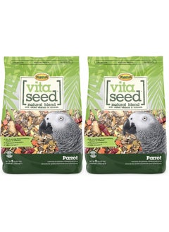 HigginS 2 Pack Of Vita Seed Natural Blend Parrot Food, 5 Pounds Each  - Image 1