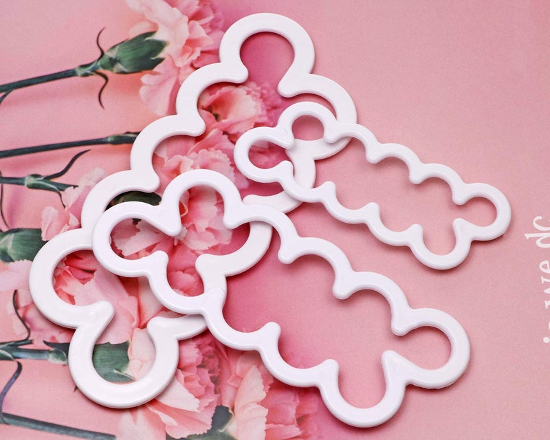 Penta Angel Cake Decorating Gumpaste Flowers Sugar Craft Easiest Rose Ever Mold Fondant Rose Maker (3pcs White) - Image 4
