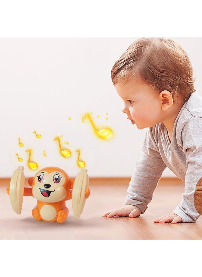 Dancing Monkey Toy with Moving Design (Multicolor) - Musical Dancing Monkey Toy for Kids - Moving Design with Lights and Music, Safe and Entertaining - Dancing Monkey Toy for Kids - Fun Music and Lights, Safe Plastic Design - Entertaining Toy with Moving Design - Interactive Dancing Monkey Toy - with Music and Light, Safe for Kids and Suitable for Home  - Image 4