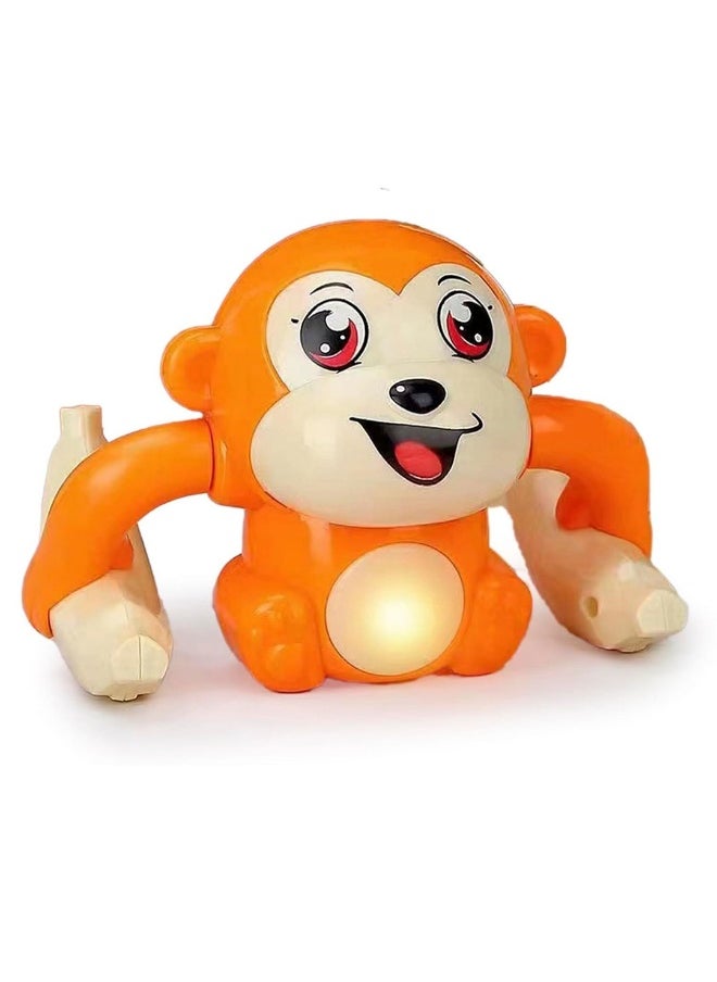 Dancing Monkey Toy with Moving Design (Multicolor) - Musical Dancing Monkey Toy for Kids - Moving Design with Lights and Music, Safe and Entertaining - Dancing Monkey Toy for Kids - Fun Music and Lights, Safe Plastic Design - Entertaining Toy with Moving Design - Interactive Dancing Monkey Toy - with Music and Light, Safe for Kids and Suitable for Home  - Image 1