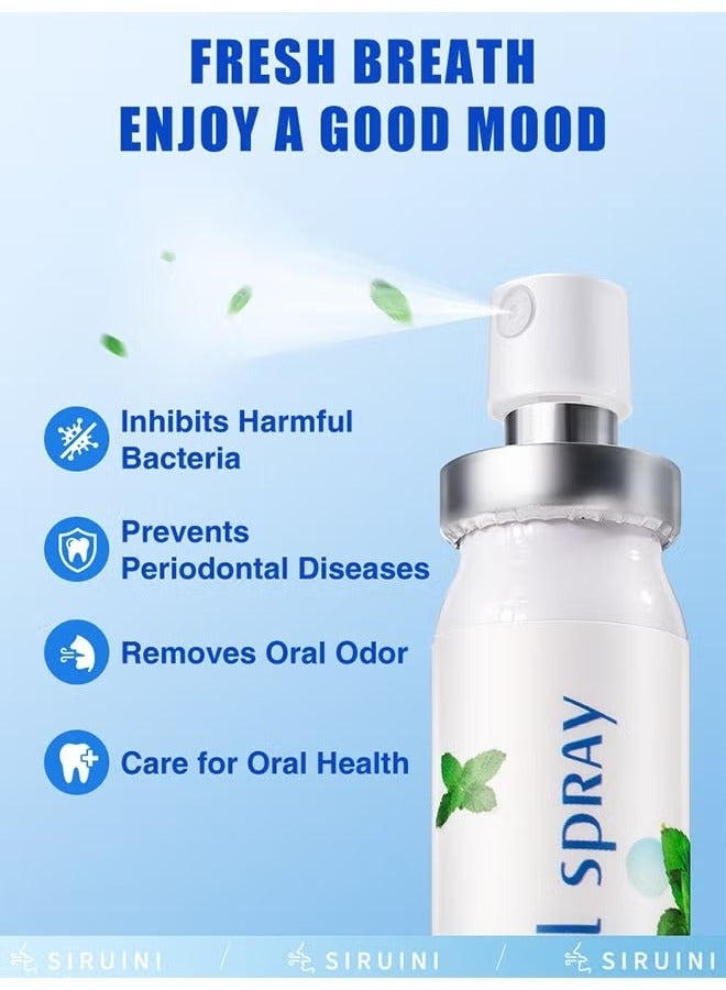 BOAE Multi Effeet Fresh Oral Spray 20ml, Bad Breath Treatment for Adults, Mint Flavor Mouth Freshener, Effective Mouth Spray, Breath Freshener Spray, Oral Care Spray, Mouth Healthy Care - Image 3