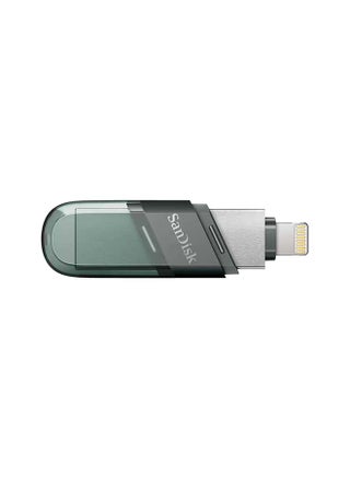 256GB iXpand Flash Drive Flip  Read Speed 130 MBps USB Type A + Lightning 256 GB SDIX90N-256G-GN6NE - view 2