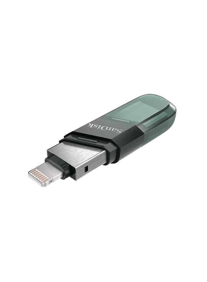 sandisk 256GB iXpand Flash Drive Flip  Read Speed 130 MBps USB Type A + Lightning 256 GB SDIX90N-256G-GN6NE - Image 4
