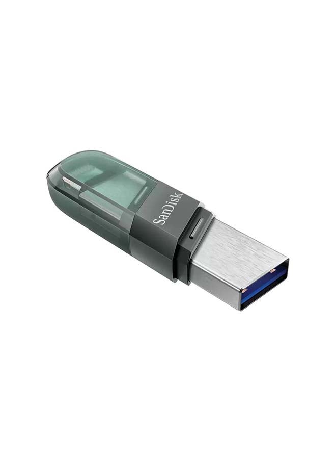 sandisk 256GB iXpand Flash Drive Flip  Read Speed 130 MBps USB Type A + Lightning 256 GB SDIX90N-256G-GN6NE - Image 3