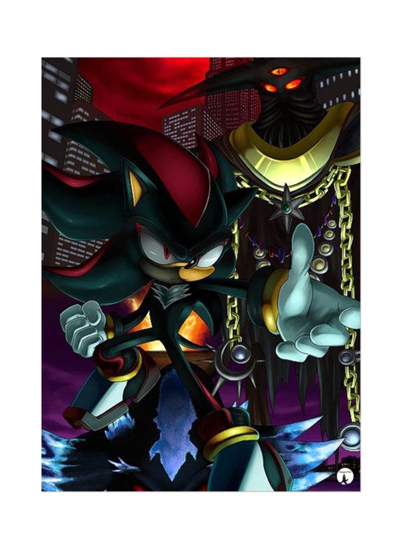 RKN The Video Game Sonic Mouse Pad Multicolor