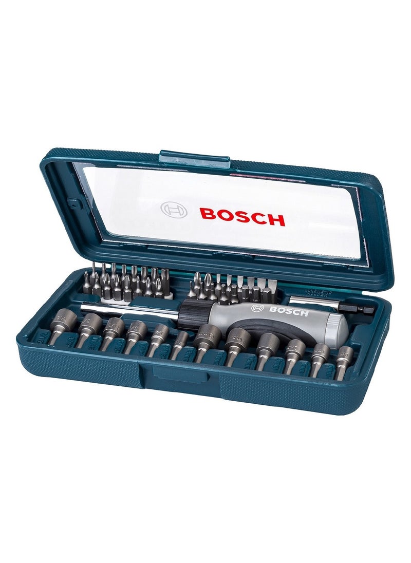 BOSCH - BOSCH 46pcs Screwdriver Set Hand Tool Kit & Nutsetter Set - Image 1