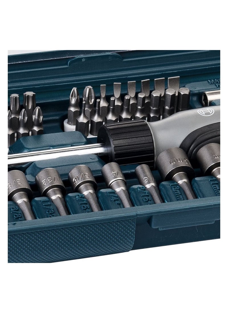 BOSCH - BOSCH 46pcs Screwdriver Set Hand Tool Kit & Nutsetter Set - Image 1
