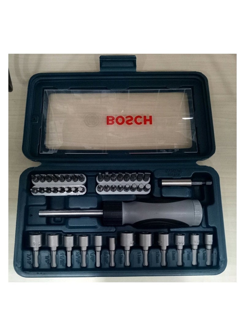 BOSCH - BOSCH 46pcs Screwdriver Set Hand Tool Kit & Nutsetter Set - Image 1