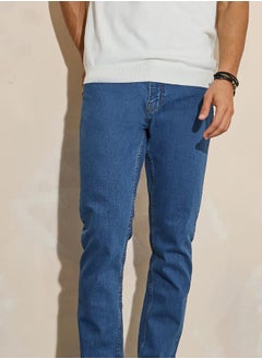 Styli Cotton Stretch 5-Pocket Slim Fit Jeans  - Image 3