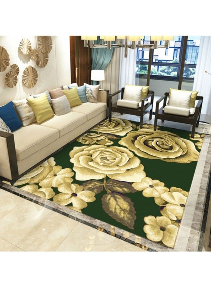 European Style Living Room Carpet Bedroom Bedside Carpet Dining Room Carpet Floor Mat Balcony Door Mat
