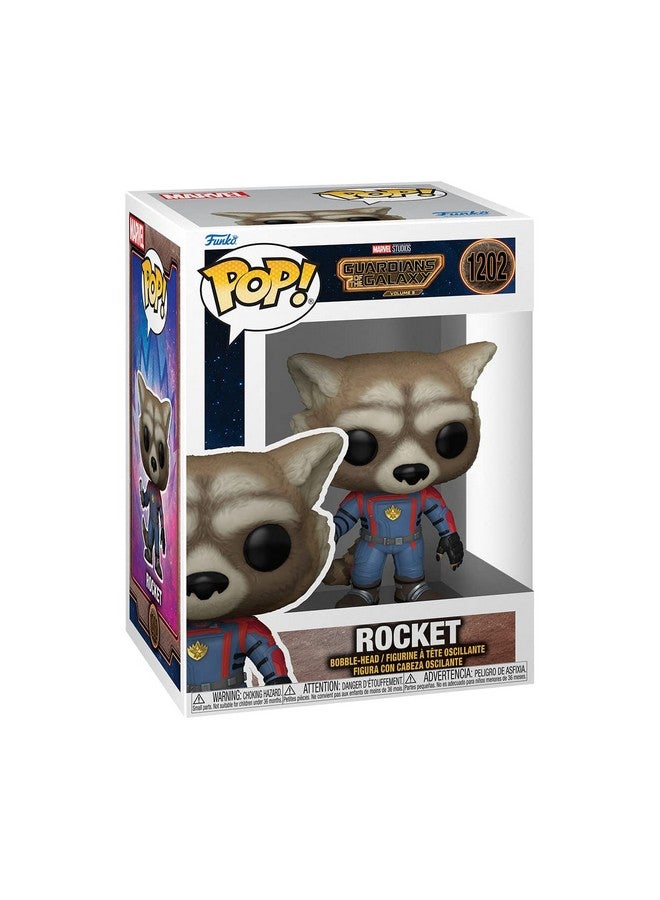 Funko POP! Vinyl: Marvel - Guardians of The Galaxy 3 - Rocket Raccoon - Collectable Vinyl Figure - Gift Idea - Official Merchandise - for Kids & Adults - Movies Fans - Model Figure for Collectors - Image 2