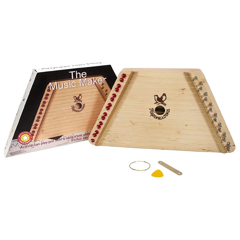 Music Maker European Expressions Intl Lap Harp Music Maker Toy - Image 1