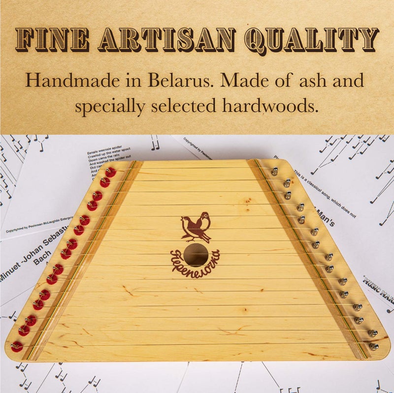 Music Maker European Expressions Intl Lap Harp Music Maker Toy - Image 3