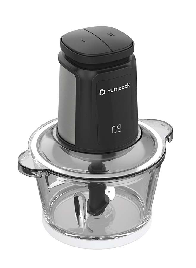 nutricook Choppi 1.2L Chopper 500 W NC-CH1200 Black - Image 3