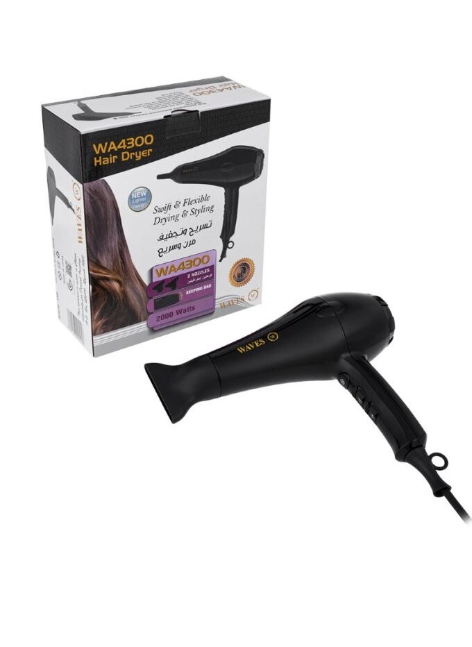 DERAAH - WAVES Hair Dryer WA4300 - Image 1