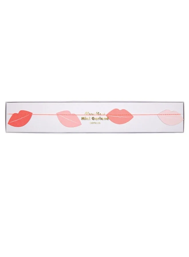 Meri Meri Lips Mini Garland