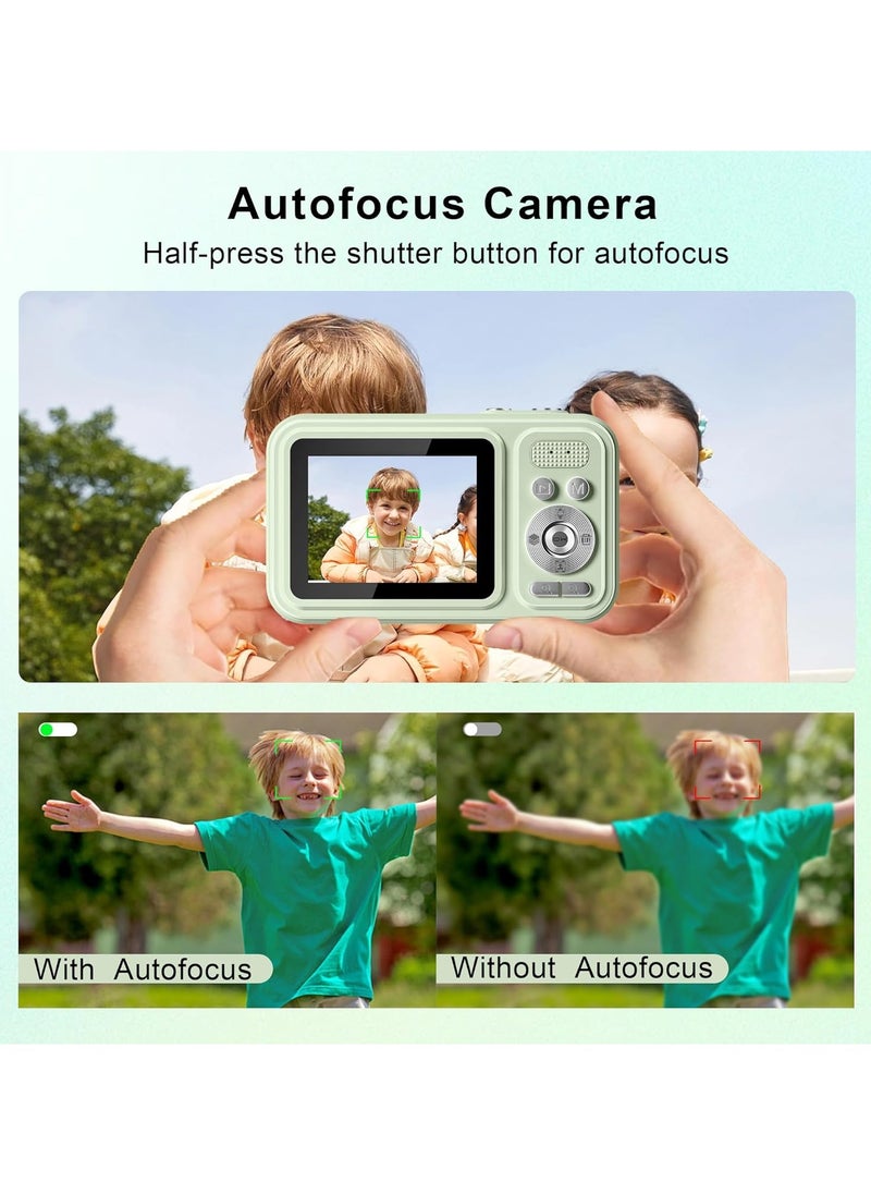 General Digital Camera, Student Camera with 32GB Card Autofocus 48MP Camera, 16x Zoom Stabilization Vlog Camera, Compact Small Camera for Boys, Girls, Teens  - Image 2