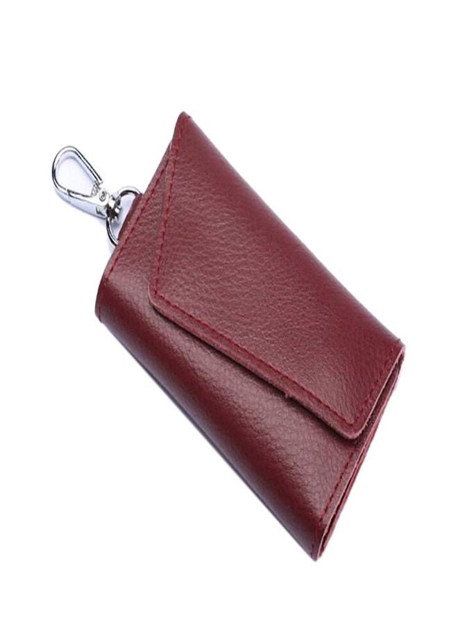 نيبمينينت حلقة مفاتيح متعددة الوظائف للرجال بتصميم حقيبة سيارة من الجلد