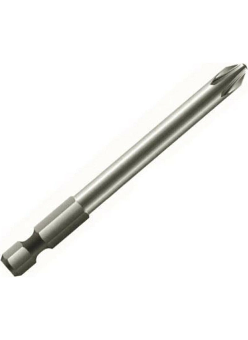 LEO Magnetic S2 Quality Star Bit, Screwdriver Bit PH2X200 Mm. 10 Pieces 