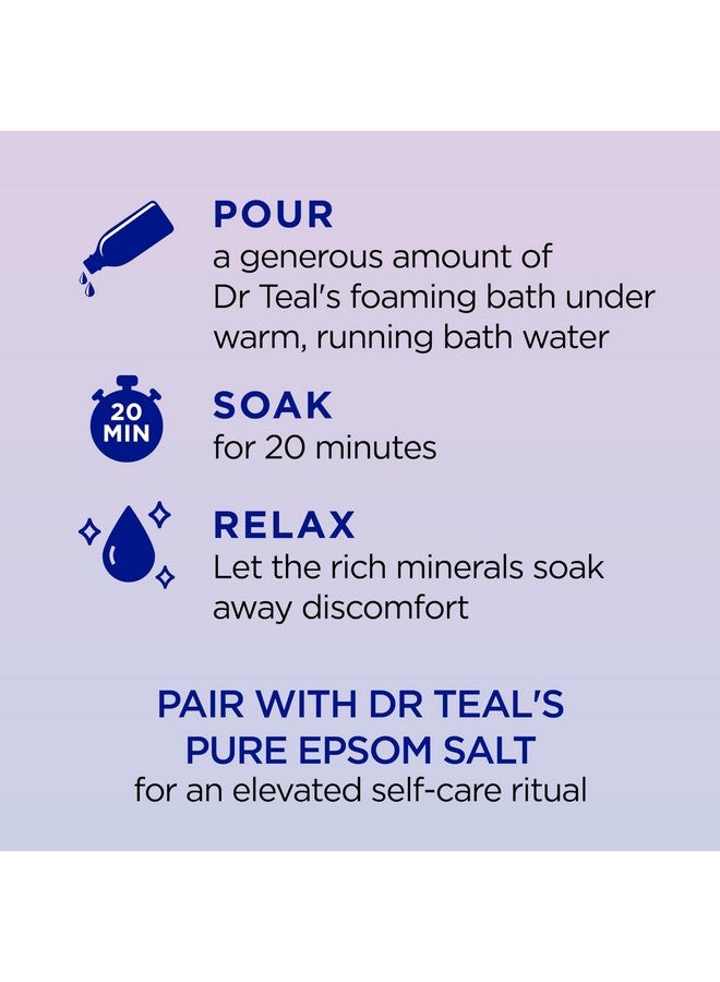 Dr Teal's Foaming Bath Sleep with Melatonin 1000ml. Packaging May Vary - Image 3