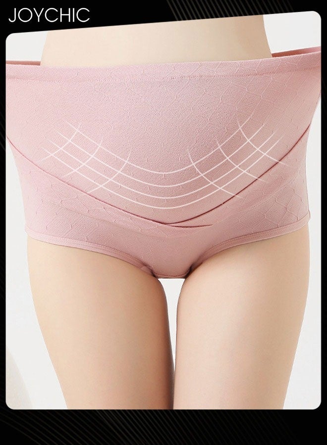 Joychic 3 عبوات من سراويل الحمل عالية الخصر للنساء دعم كامل للبطن مريحة قابلة للتنفس مصنوعة من القطن النقي مضادة للبكتيريا وامتصاص الرطوبة - Image 4