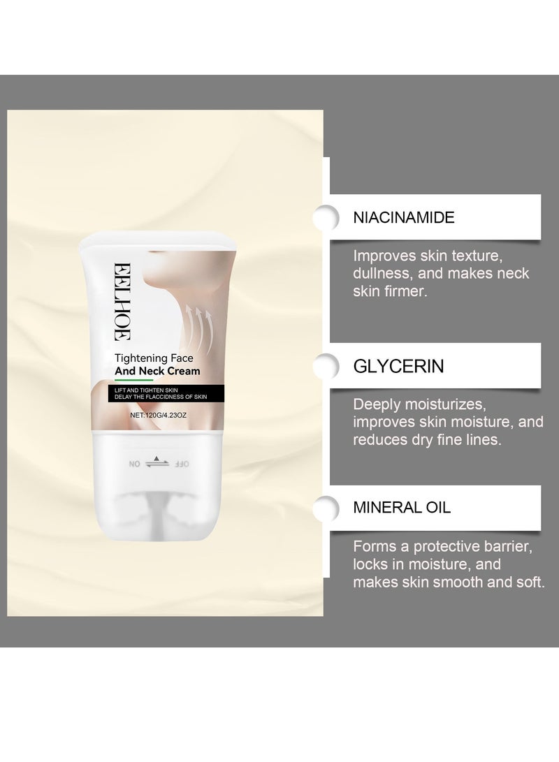 EELHOE Anti-Aging Face Neck Cream Whitening Moisturizer with Tightening cream 120g - Image 3