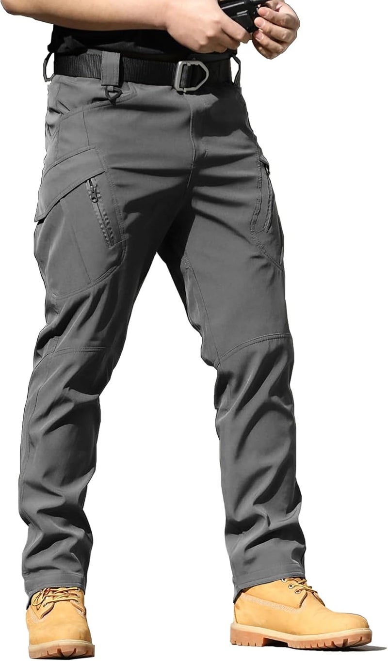 AUTIWITUA Men's Tactical Cargo Pants - Water Resistant Lightweight Hiking Pants with Multi Pockets - Image 1