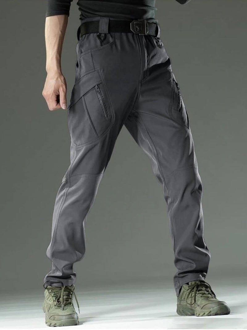 AUTIWITUA Men's Tactical Cargo Pants - Water Resistant Lightweight Hiking Pants with Multi Pockets - Image 5
