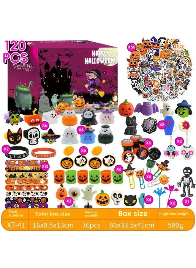 Loquat Cross Border  Party Classroom Exchange Gift Spider Pumpkin Tricky Children  Toy Suit-Color:Xt-41-415g Small Toys - Image 1