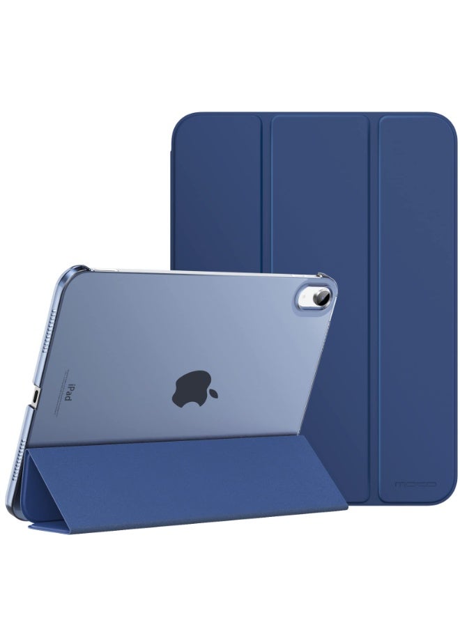 phomemo Case for iPad (A16) 11th Generation 11 Inch 2025/10th Generation 10.9 Inch 2022 Case with Pencil Holder, Hybrid iPad 11 10 Case with Clear Back, Supports Auto Wake/Sleep (Blue) - Image 1