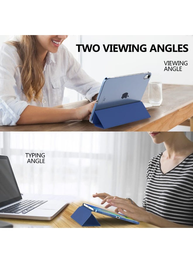 phomemo Case for iPad (A16) 11th Generation 11 Inch 2025/10th Generation 10.9 Inch 2022 Case with Pencil Holder, Hybrid iPad 11 10 Case with Clear Back, Supports Auto Wake/Sleep (Blue) - Image 5