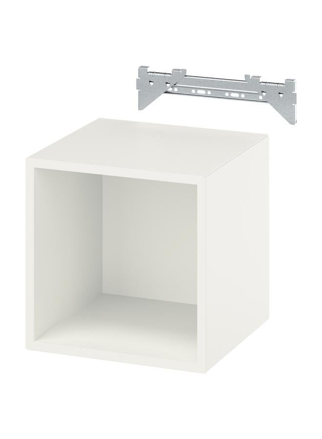 Zaboon Wall-Mounted Shelving Unit, White, 35X35X35 Cm - Image 1