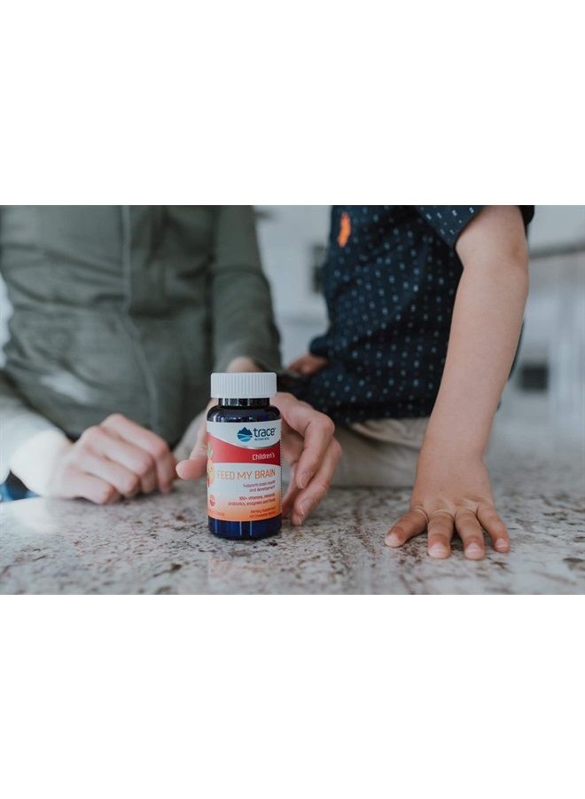 Trace Minerals Feed My Brain Wafers for Children, 60 Count - Image 2