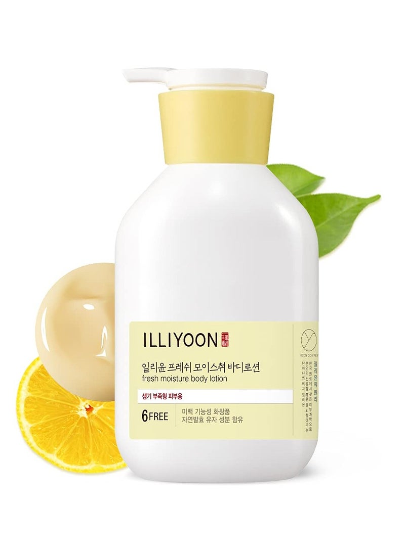 illiyoon - Illiyoon Fresh Moisture Lotion - High Moisturizing Effect For Damaged and Rough Skin, Korean Skincare (350ml) - Image 1