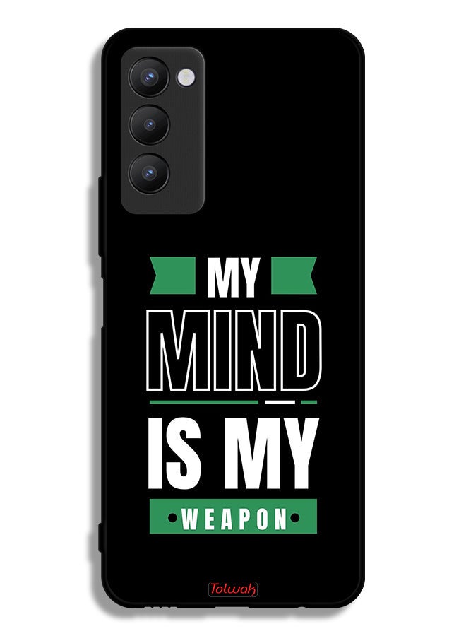 Tolwak Tecno Camon 18P Protective Case Cover My Mind Is My  - Image 2