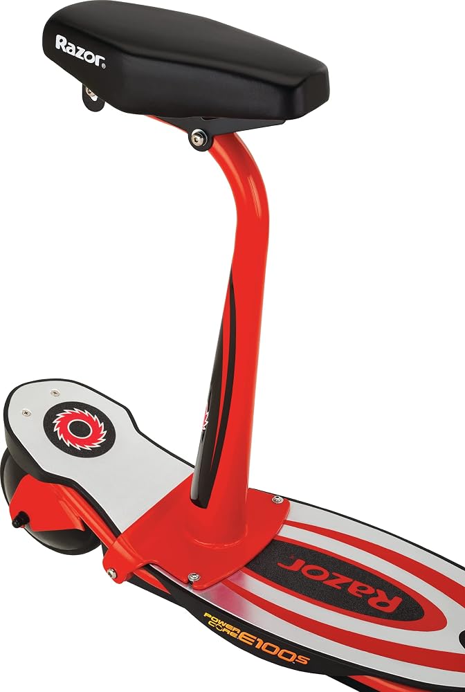 ريزر سكوتر كهربائي من نوع شفرة حلاقة Power Core E100S، ألوان أسود/أحمر - Image 2