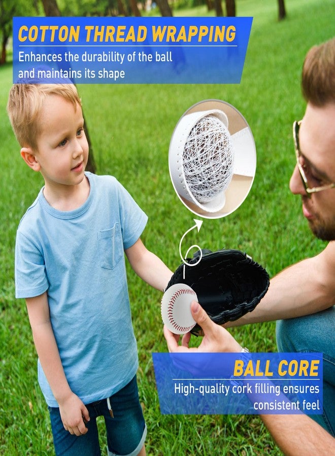 كرة بيسبول جريسفولكوب، كرات بيسبول رسمية لتدريب لاعبي البيسبول من الشباب والكبار، حجم ووزن رسميان مناسبان للتدريب على الضرب والتقاط الكرة ورميها - Image 4