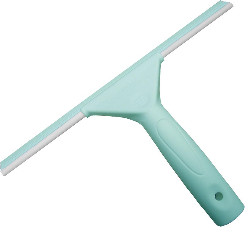 Ettore Squeegee Shower Sqeegee, 11 inches, Aqua - Image 1