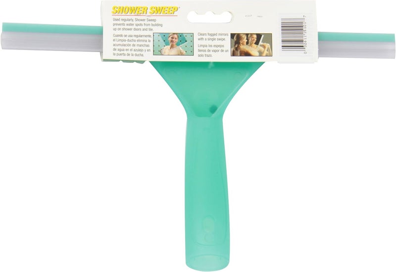 Ettore Squeegee Shower Sqeegee, 11 inches, Aqua - Image 2