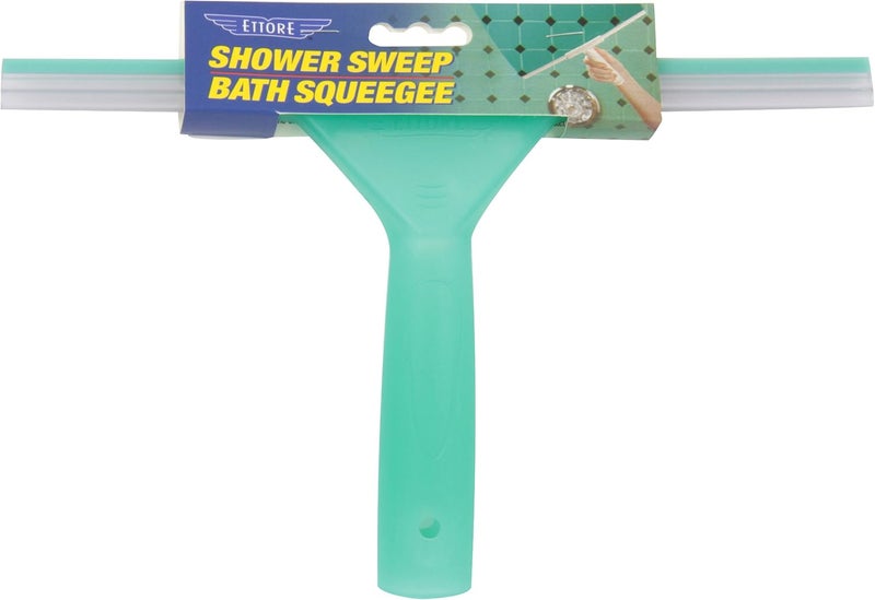Ettore Squeegee Shower Sqeegee, 11 inches, Aqua - Image 3